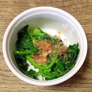 お弁当にも！のらぼう菜のお浸し